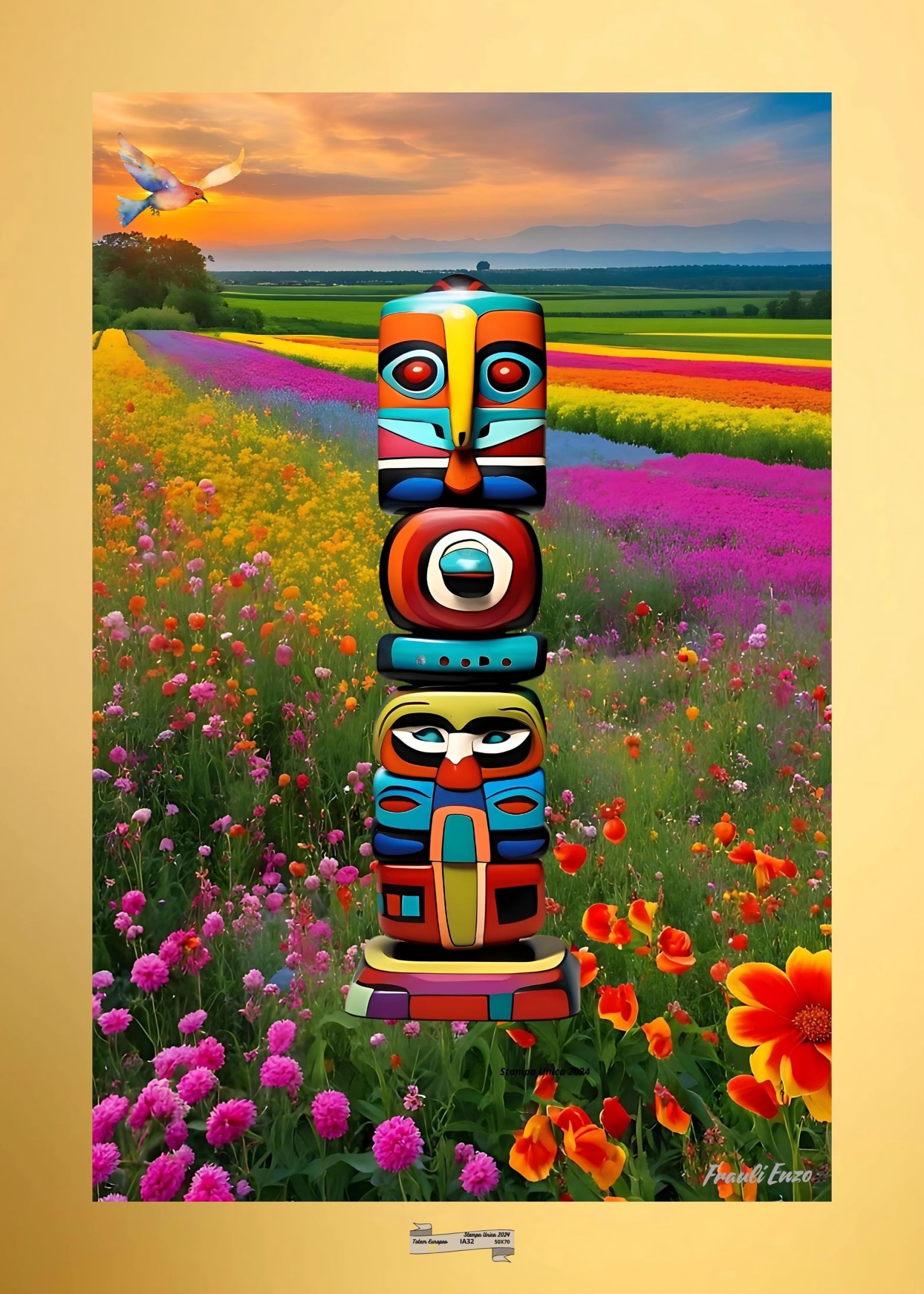 IA32 TOTEM EUROPEO Artista FRAULI ENZO - protezione con patamu.com - info www.fraulienzo.it