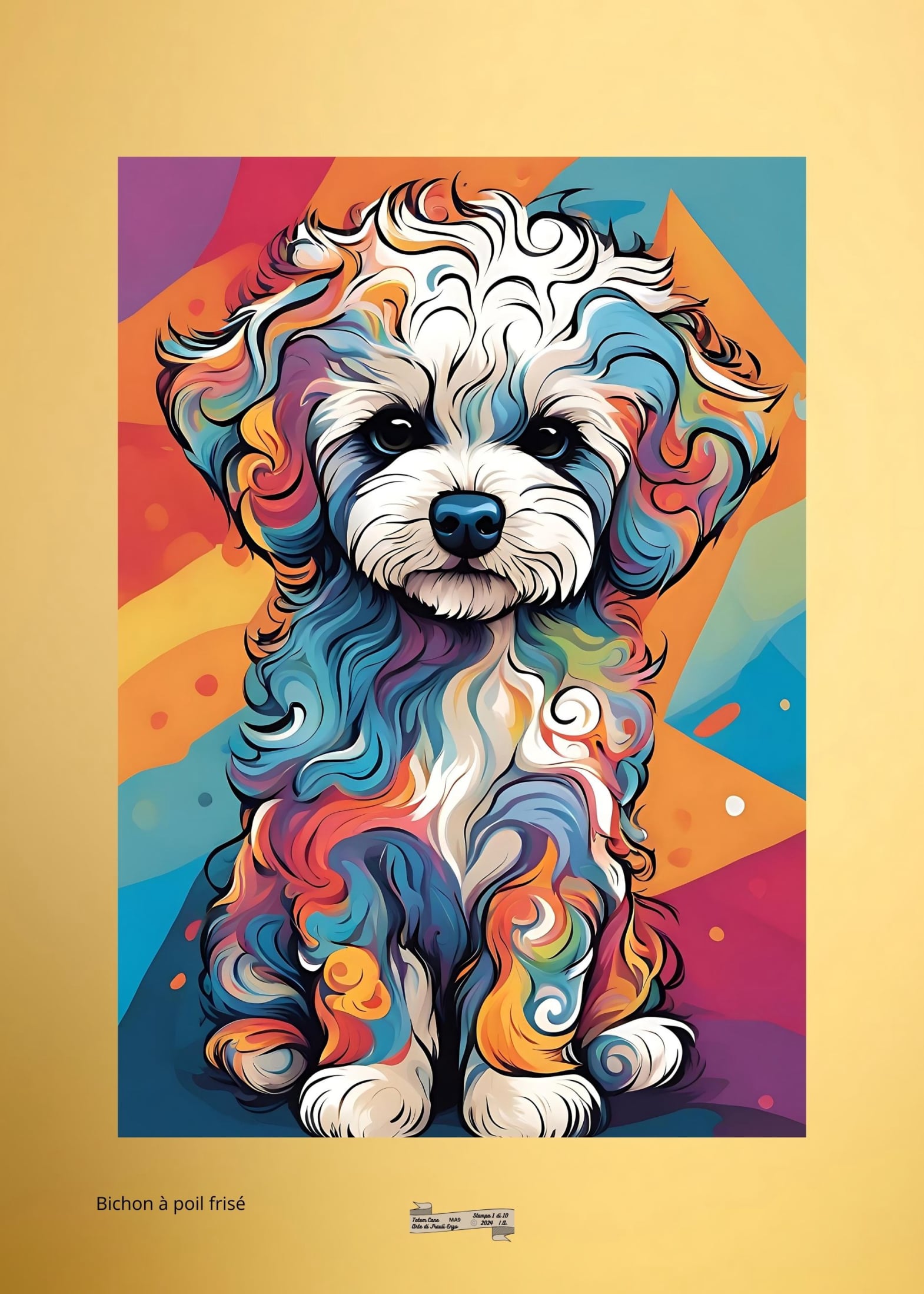 MA9 TOTEM CANI Artista FRAULI ENZO - protezione con patamu.com - info www.fraulienzo.it